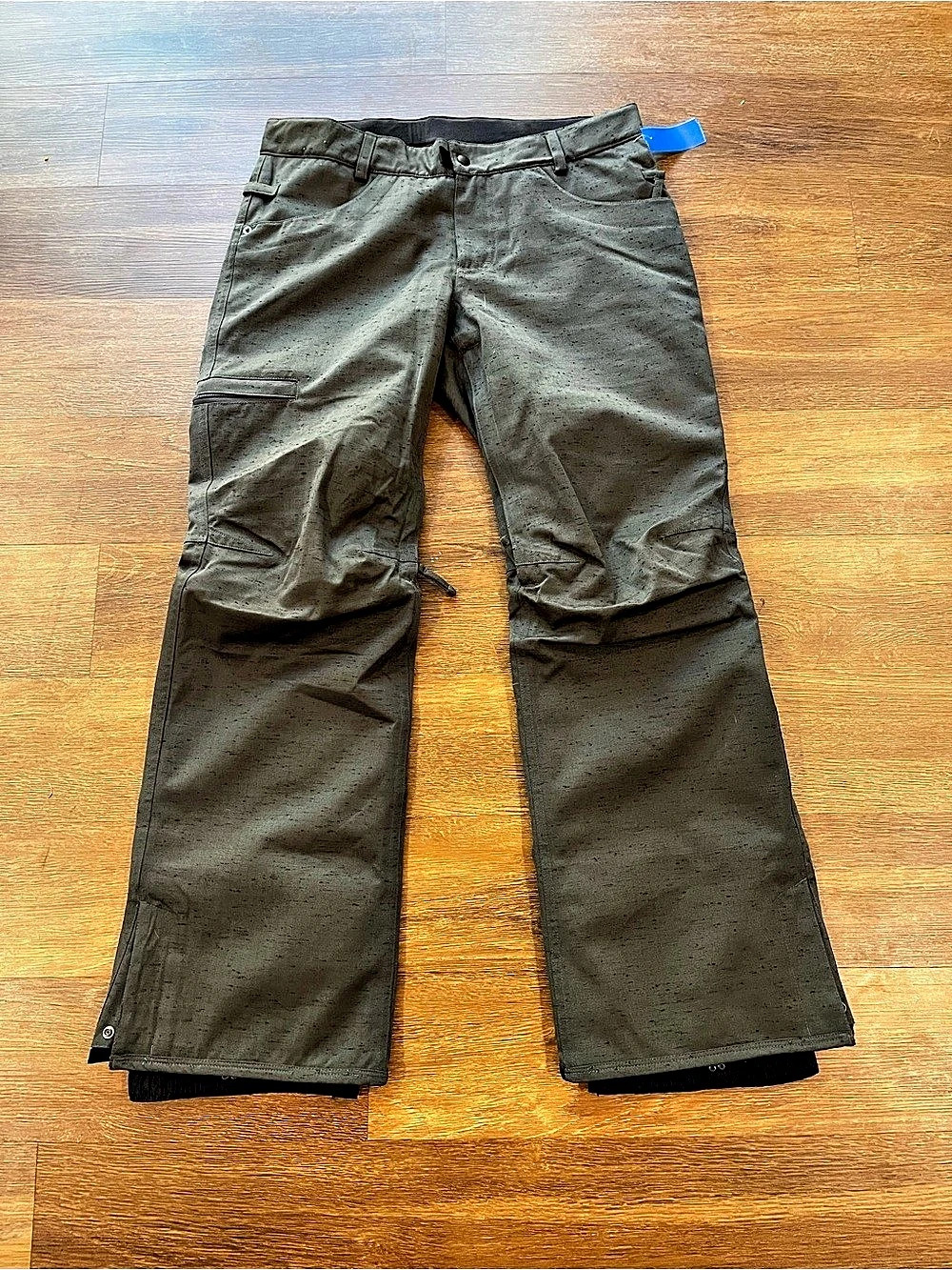686 Men's Insulated Snowboard Pants Gray Size Medium Like New